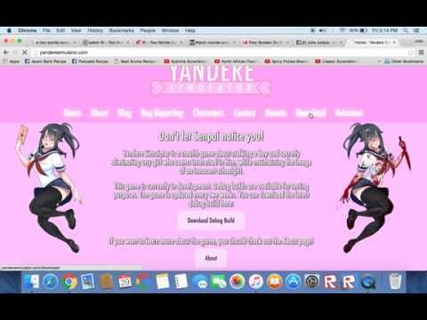 yandere simulator free download mac